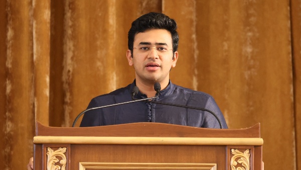 Tejasvi Surya Counterattack CM Siddaramaiah Sun Shines All Year Eclipse Only Is Congress