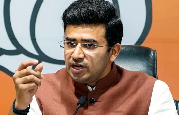 Congress says here is your report card to MP Tejaswi Surya