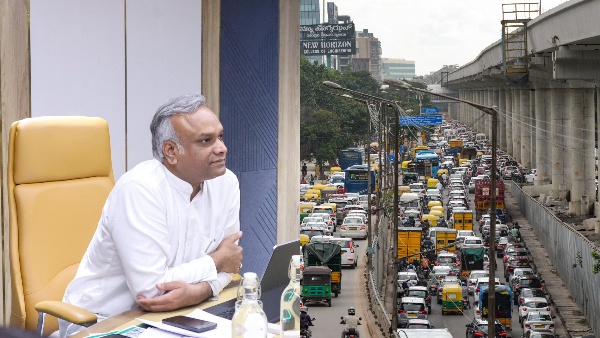 Bengaluru Traffic Is a Sign of Development Minister Priyank Kharge Controversial Statement