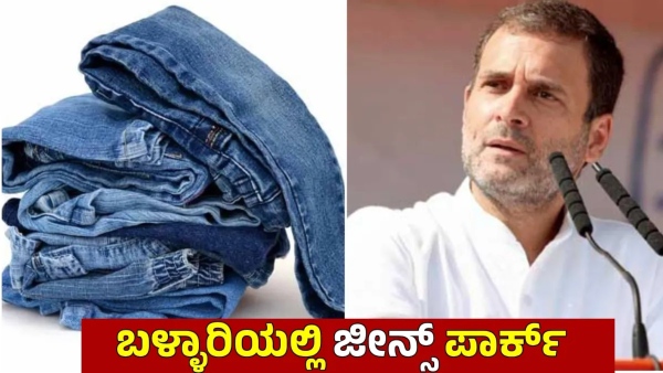 BJP Questioned Where built Bellary Jeans Park over Rahul Gandhi statement