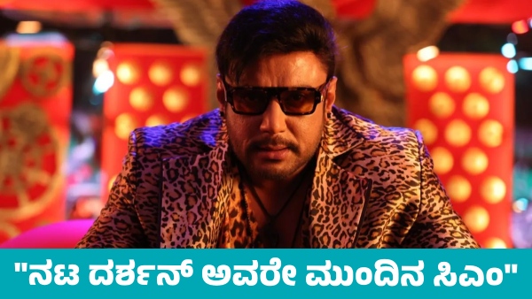 Fans Says Actor Darshan as Next CM After Watching Devil Movie