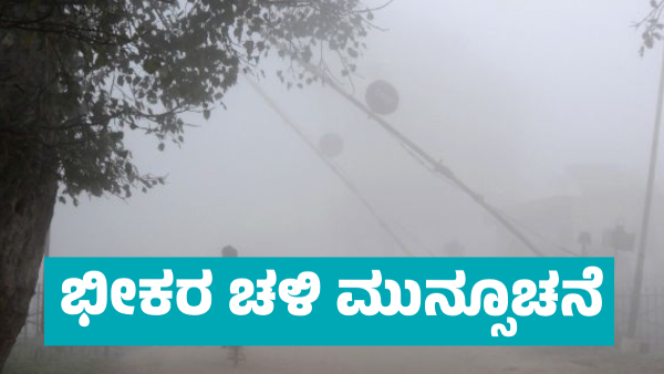 Karnataka Weather Cold Wave Forecast for Most Districts of State Karnataka Weather Cold Wave Forecast for Most Districts of State