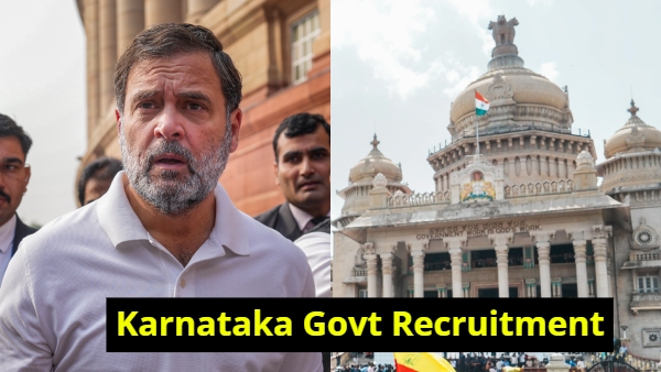 Karnataka 10 Lakh Jobs Promise Debate BJP Attacks Rahul Gandhi Over Unemployment Protests Karnataka 10 Lakh Jobs Promise Debate BJP Attacks Rahul Gandhi Over Unemployment Protests