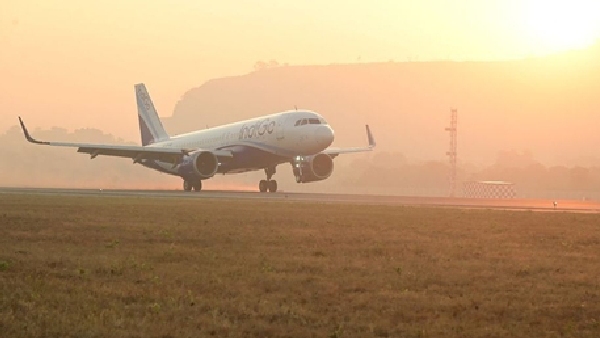 Navi Mumbai International Airport First commercial flight takes off airbase operations begin Navi Mumbai International Airport First commercial flight takes off airbase operations begin