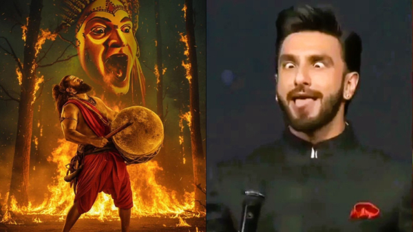 Ranveer Singh Apologises After Mocking Kantara Daiva Scene In Front Of Rishab Shetty Ranveer Singh Apologises After Mocking Kantara Daiva Scene In Front Of Rishab Shetty