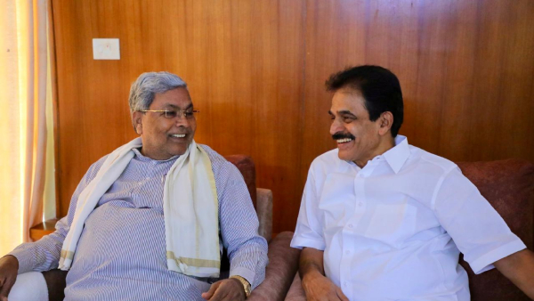 Chief Minister Siddaramaiah meets KC Venugopal Chief Minister Siddaramaiah meets KC Venugopal