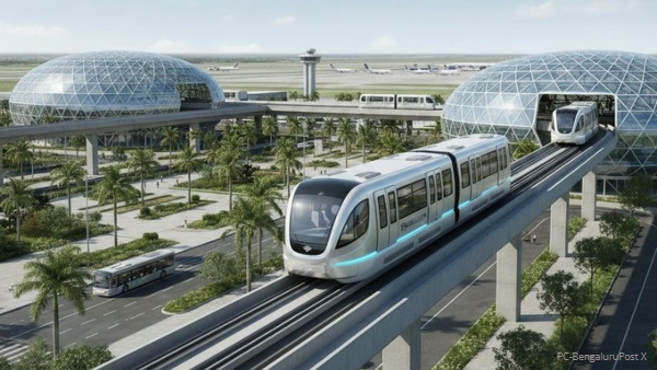 India s First Bengaluru Airport to Introduce Driverless Inter-Terminal People Movers Transport
