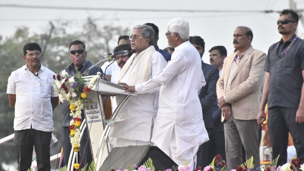 CM Siddaramaiah Launches Salagunda Mullur Lift Irrigation Projects in Sindhanur