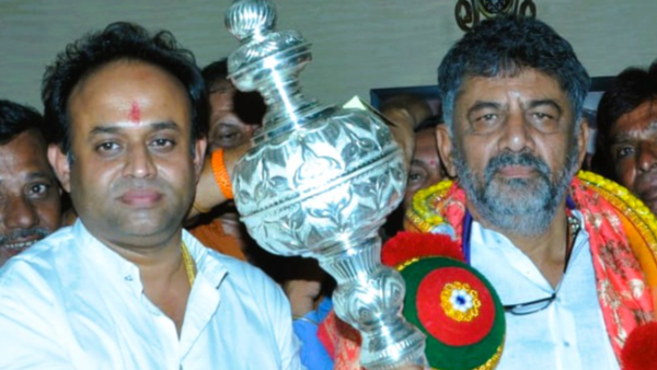 Congress Rajeev Gowda Threatens Woman Officer DK Shivakumar Says Law Will Take Its Course Congress Rajeev Gowda Threatens Woman Officer DK Shivakumar Says Law Will Take Its Course