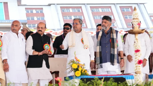 Basavaraj Bommai Urges Siddaramaiah to Announce Super Specialty Hospital for Haveri Basavaraj Bommai Urges Siddaramaiah to Announce Super Specialty Hospital for Haveri