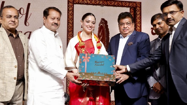 Mysore Sandal Brand Ambassador Minister M B Patil Explains Why Tamannaah Bhatia Was Chosen