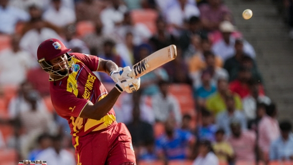 T20 world cup RCB s Romario Shines With Blazing Half-Century for West Indies Against South Africa