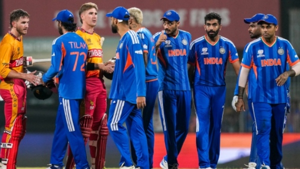 Team India Creates Historic Strike Rate Record in T20 World Cup 2026 Super 8 Win Over Zimbabwe