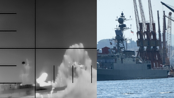 US Sinks Iranian Warship