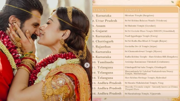 Rashmika Mandanna and Vijay Deverakonda Launch Nationwide Annadanam Across 16 Temples After Wedding