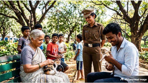 Bengaluru Cat Love Drama