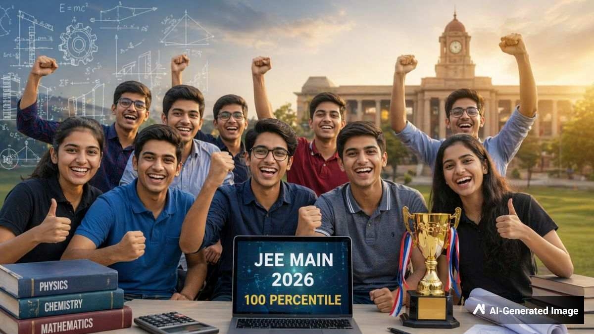 JEE Main 2026 ಫಲಿತಾಂಶ ಪ್ರಕಟ: ಶೇ. 99.99 ಅಂಕಗಳಿಸಿ ರಾಜ್ಯಕ್ಕೆ ಕೀರ್ತಿ ತಂದ ಇಬ್ಬರು  ವಿದ್ಯಾರ್ಥಿಗಳು