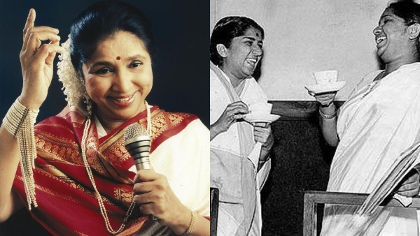 Lata Mangeshkar and Asha Bhosle