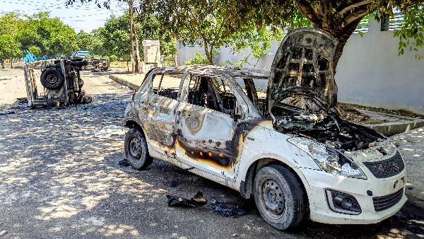 Noida Workers Protest