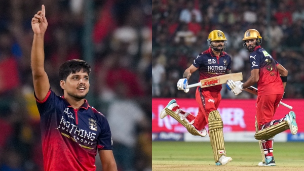 RCB Beat LSG by 5 Wickets Rasikh Salam Dar Shines with 4 Wickets Virat Kohli Score 49 in Bengaluru