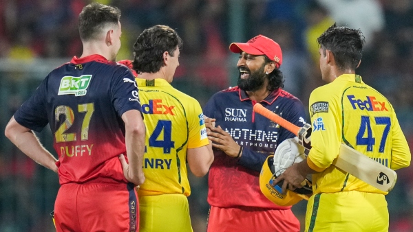 RCB vs CSK Controversy Dosa Idli Song Row at Bengaluru M Chinnaswamy Stadium Reaches BCCI RCB vs CSK Controversy Dosa Idli Song Row at Bengaluru M Chinnaswamy Stadium Reaches BCCI