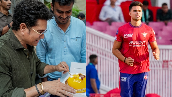 Sachin Tendulkar 53rd Birthday Celebration Arjun Tendulkar s Unique Wish Goes Viral on Social media