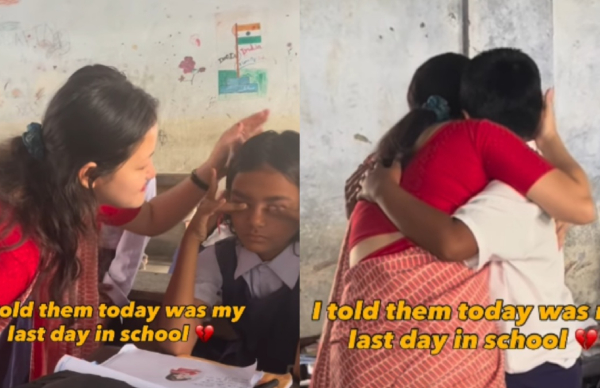 Teacher s Emotional Farewell