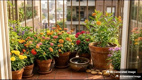 Terrace Garden Care in Summer