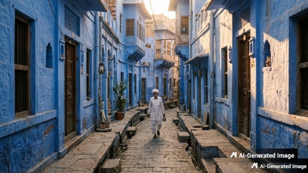 Blue City of India