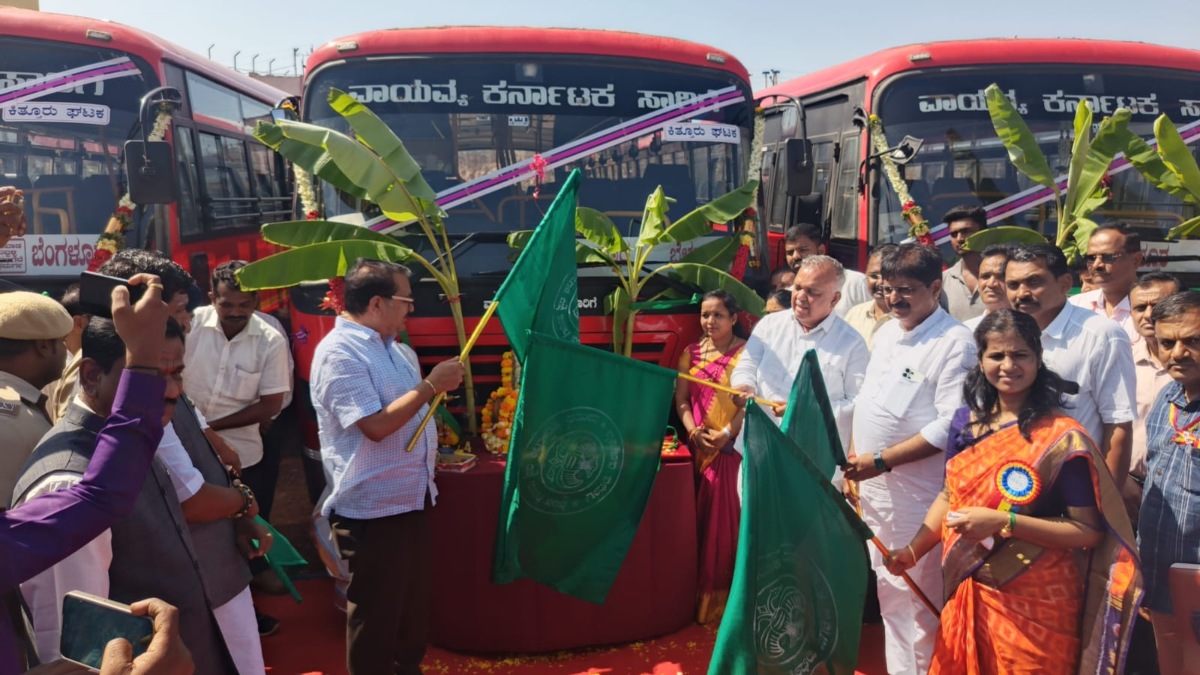 NWKRTC; 'ಚನ್ನಮ್ಮನ ಕಿತ್ತೂರು' ಹೊಸ ಬಸ್ ಘಟಕ ಲೋಕಾರ್ಪಣೆ: ಸಾರಿಗೆಗೆ ಹೊಸ ಚೈತನ್ಯ: ರಾಮಲಿಂಗಾ ರೆಡ್ಡಿ