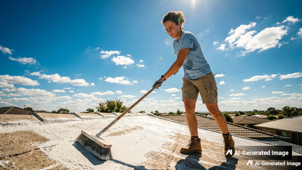 Cheap Roof Cooling Trick