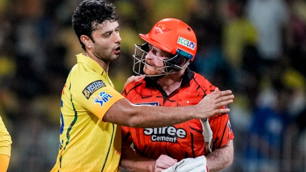 CSK vs SRH IPL 2026 Sanju Samson and Heinrich Klaasen Heated Argument Goes Viral After Match