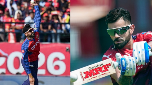 Harpreet Brar Breaks Silence on Virat Kohli s Viral Aggressive Stare in IPL 2026 RCB Vs Punjab Kings Harpreet Brar Breaks Silence on Virat Kohli s Viral Aggressive Stare in IPL 2026 RCB Vs Punjab Kings