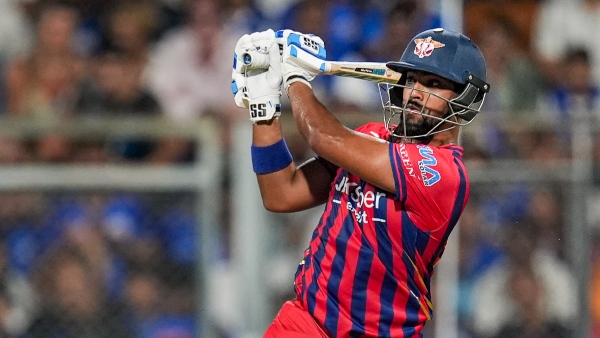 MI vs LSG IPL 2026 Nicholas Pooran Mitchell Marsh Fire LSG to 228 vs Mumbai Indians in Wankhede