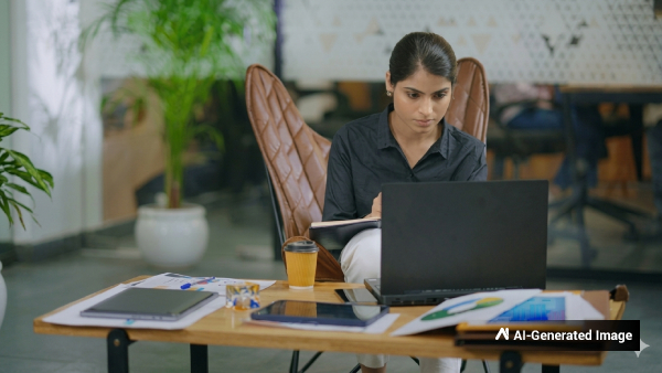 Woman Quits Job Woman Quits Job