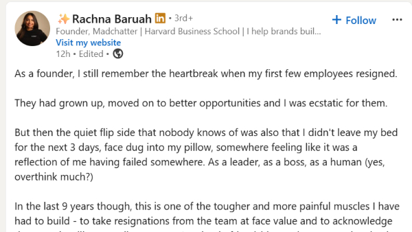 CEO Rachna Baruah