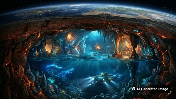 Hidden Ocean 700 Km Beneath Earth Hidden Ocean 700 Km Beneath Earth