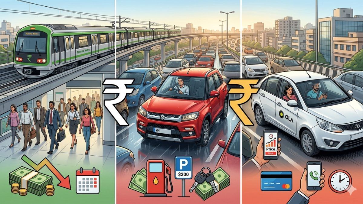 Metro vs Own Car Metro vs Own Car