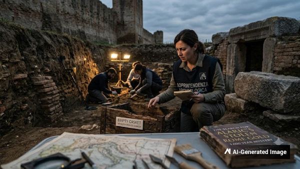 Rome s Stolen Gold Still Missing