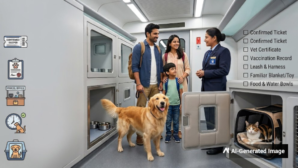 Vande Bharat Sleeper Pet Box Booking