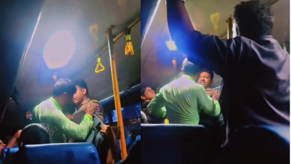 Women Harassed on Bus