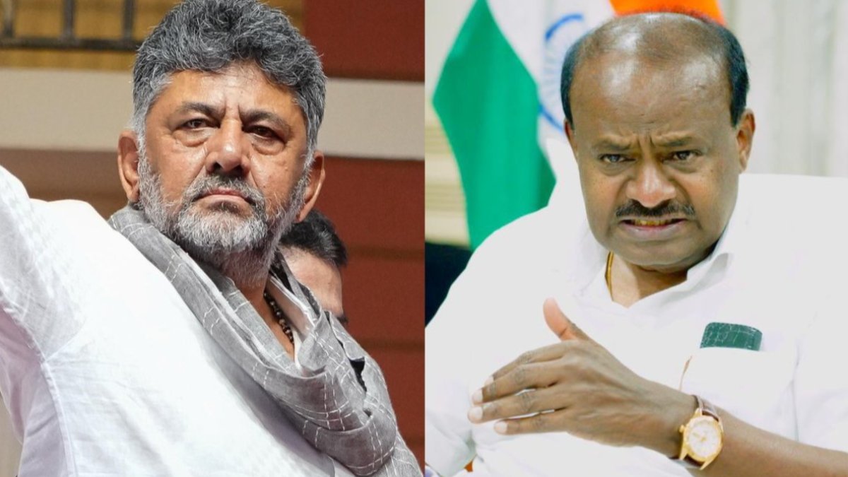 ನೀವು ಸ್ವಾತಂತ್ರ್ಯ ಹೋರಾಟಕ್ಕೆ ಜೈಲಿಗೆ ಹೋಗಿರಲಿಲ್ಲ: ಡಿ.ಕೆ.ಶಿವಕುಮಾರ್ ಮಾತಿಗೆ ಎಚ್.ಡಿ.ಕುಮಾರಸ್ವಾಮಿ ಕೆಂಡ