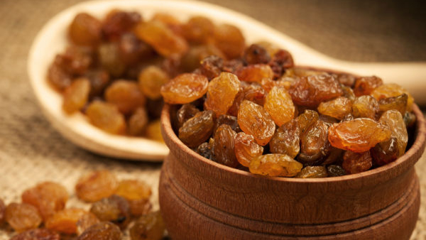 Soaked Raisins