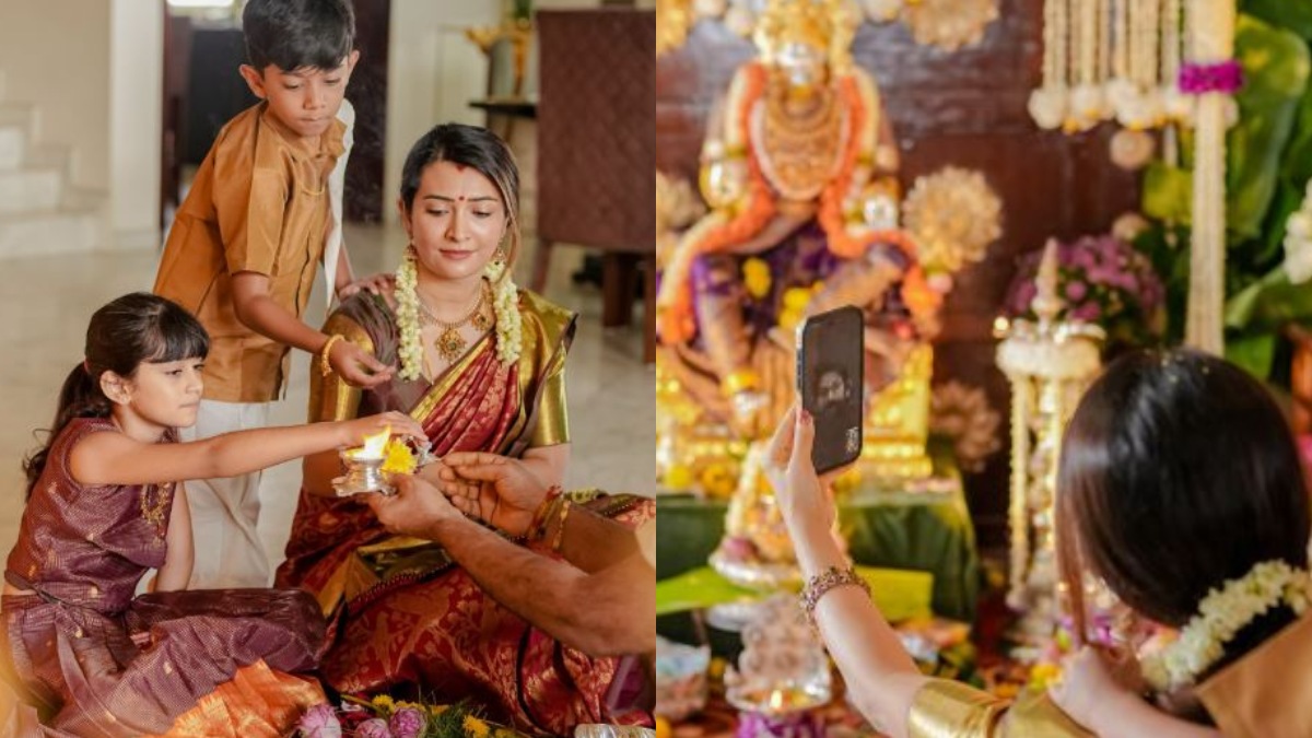 ವರಮಹಾಲಕ್ಷ್ಮಿ ಹಬ್ಬ: ವಿಡಿಯೋ ಕಾಲ್ ಮೂಲಕ ಕುಟುಂಬದೊಂದಿಗೆ ಪಾಲ್ಗೊಂಡ ಯಶ್