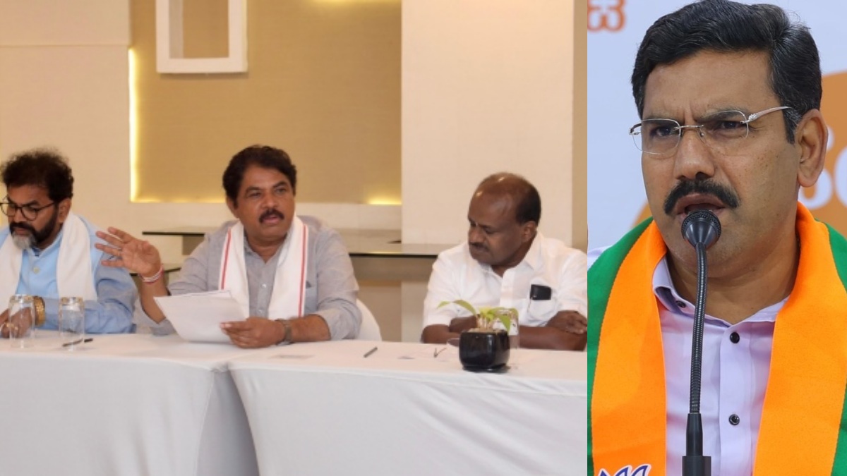 ಜೆಡಿಎಸ್ ಪಾದಯಾತ್ರೆಯಿಂದ ದೂರ ಉಳಿದ ಬಿಜೆಪಿ ರಾಜ್ಯಾಧ್ಯಕ್ಷ ಬಿ.ವೈ. ವಿಜಯೇಂದ್ರ