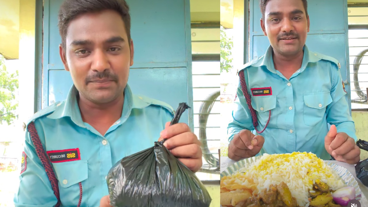 ಕೇವಲ 10 ರೂಪಾಯಿಗೆ ಕಂಪನಿಯಲ್ಲಿ ಹೊಟ್ಟೆ ತುಂಬಾ ಊಟ; ಸೆಕ್ಯೂರಿಟಿ ಗಾರ್ಡ್‌ ಹಂಚಿಕೊಂಡ ವಿಡಿಯೋ ಕಂಡು ನೆಟ್ಟಿಗರು ಫಿದಾ