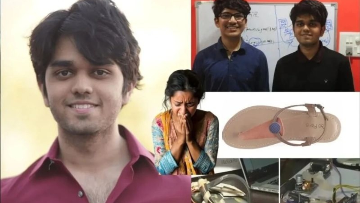 ಮಹಿಳಾ ಸುರಕ್ಷತೆಗಾಗಿ ಎಲೆಕ್ಟ್ರೋ ಶೂ ಆವಿಷ್ಕರಿಸಿದ ಹೈದರಾಬಾದ್ ಯುವಕ