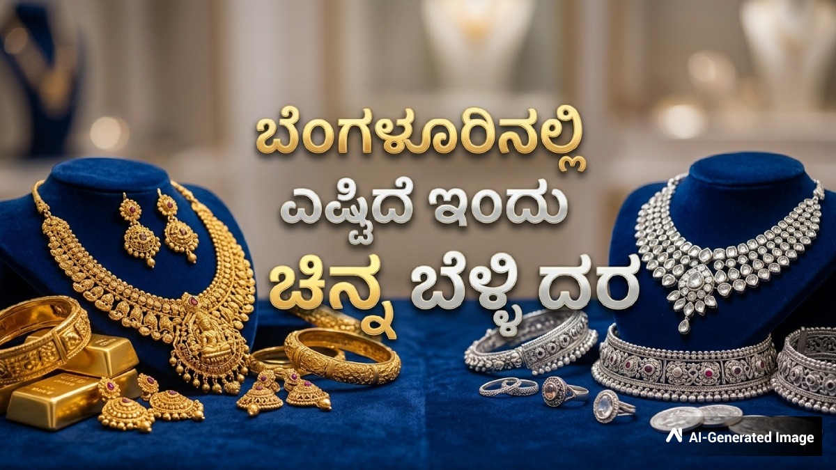 ಬೆಂಗಳೂರಲ್ಲಿ ಇಳಿಕೆ ಕಂಡ ಚಿನ್ನದ ಬೆಲೆ: ಇಂದಿನ ಮಾರುಕಟ್ಟೆ ದರ ವಿವರ