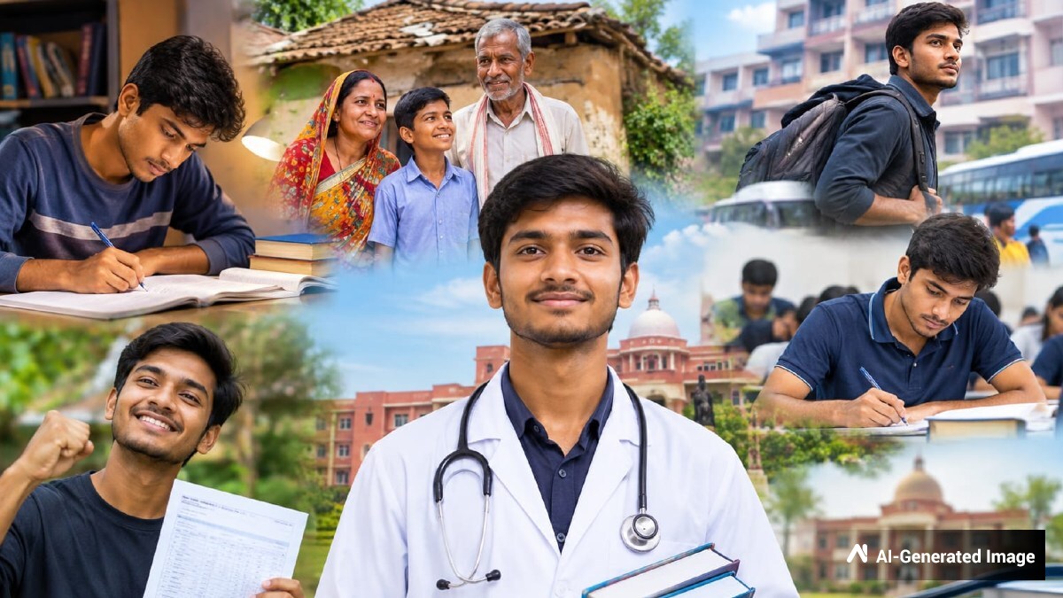 ಆಟೋ ಚಾಲಕನ ಮಗನ ಅಮೋಘ ಸಾಧನೆ: ಬಡತನ ಮೆಟ್ಟಿ ನಿಂತು MBBS ಸೀಟು ಗಿಟ್ಟಿಸಿಕೊಂಡ ಗ್ರಾಮೀಣ ಪ್ರತಿಭೆಯ ರೋಚಕ ಸ್ಟೋರಿ