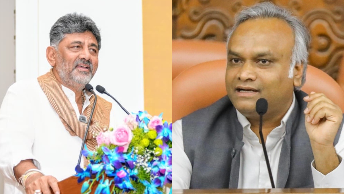 ಪ್ರಿಯಾಂಕ್ ಖರ್ಗೆ ರಾಜೀನಾಮೆ ವಿಚಾರ: ಆತುರದಲ್ಲಿಲ್ಲ ಎಂದ ಡಿ.ಕೆ. ಶಿವಕುಮಾರ್
